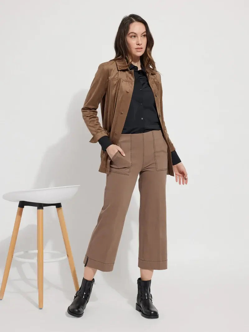 Lyssé Abigail Vegan Suede Jacket