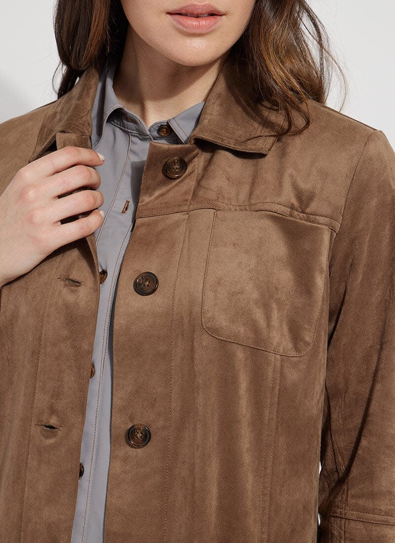 Lyssé Abigail Vegan Suede Jacket