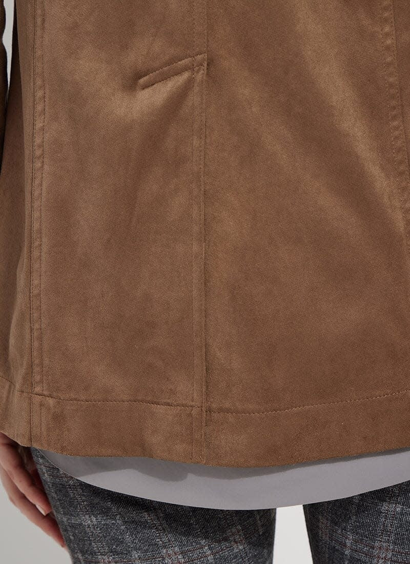 Lyssé Abigail Vegan Suede Jacket