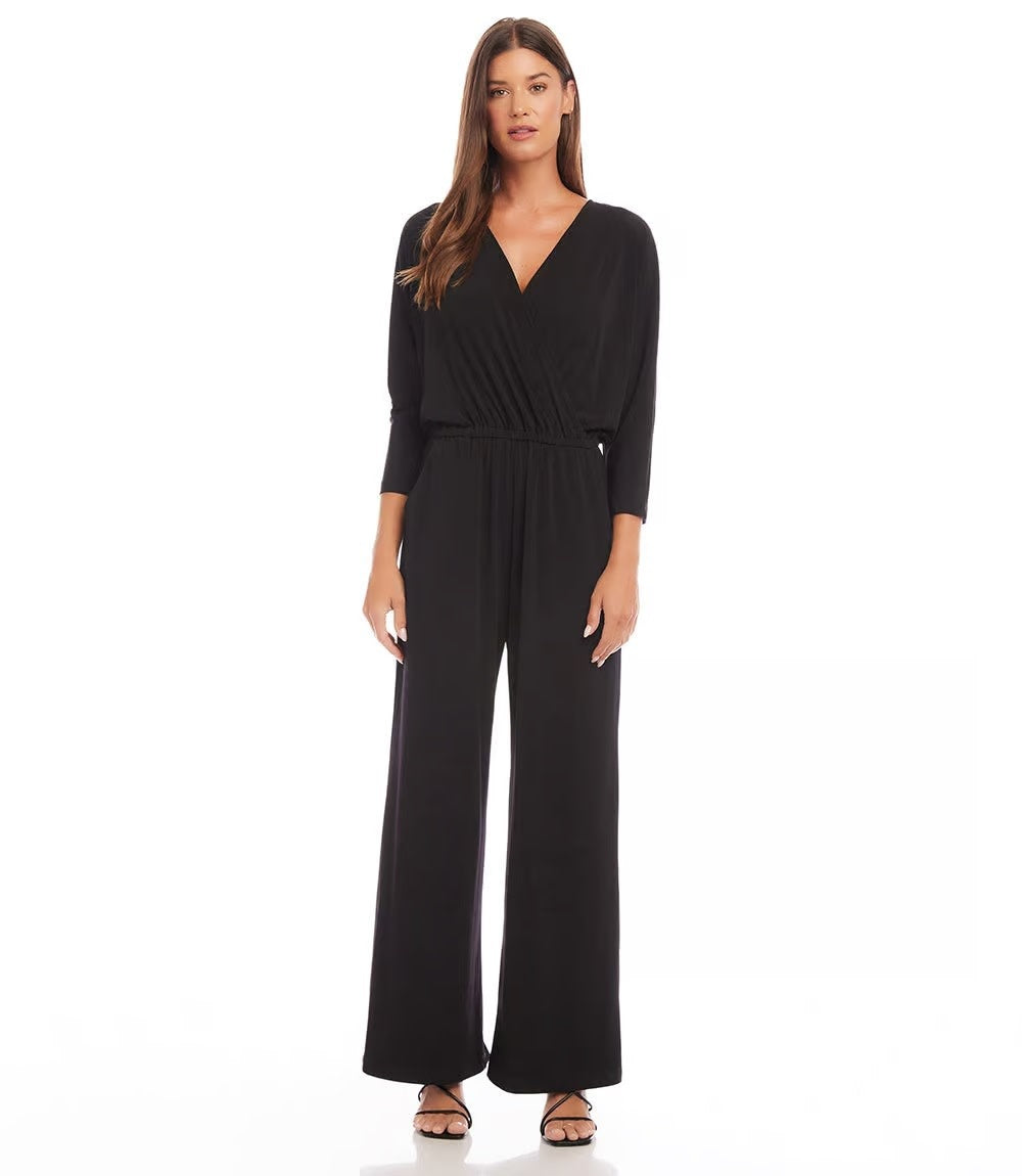 Karen Kane Travel Jersey Jumpsuit