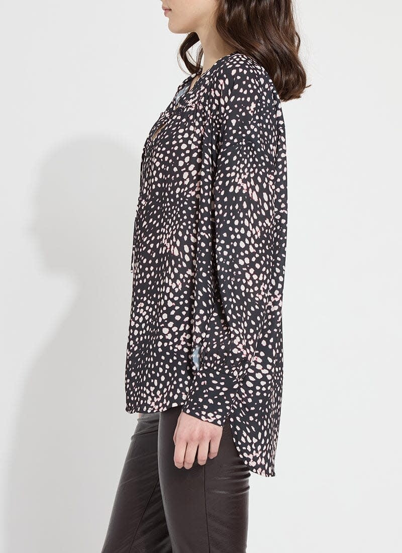 Lyssé Lara Drawstring Pull on Blouse