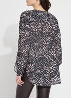 Lyssé Lara Drawstring Pull on Blouse