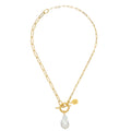 Susan Shaw Katie Paperclip Necklace