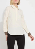 Lyssé Jamie Micro Beaded Shirt