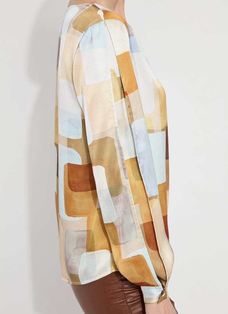 Lyssé Marie Draped Back Blouse