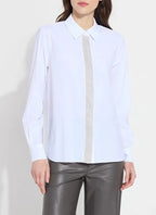 Lyssé Connie Micro Beaded Shirt