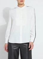 Lyssé Josephine Tuxedo Shirt