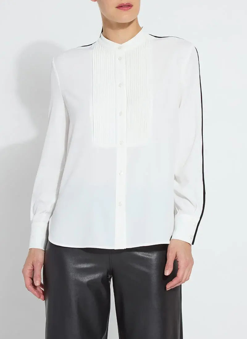 Lyssé Josephine Tuxedo Shirt
