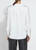 Lyssé Josephine Tuxedo Shirt