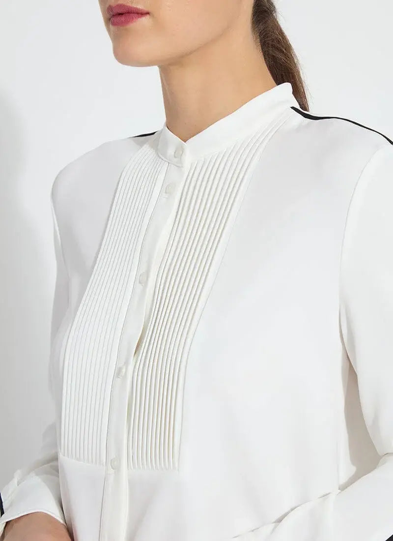 Lyssé Josephine Tuxedo Shirt