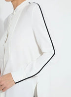 Lyssé Josephine Tuxedo Shirt