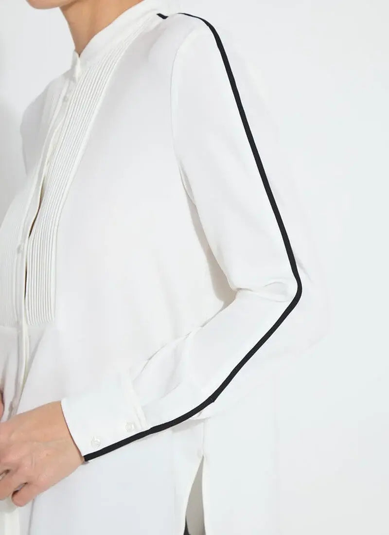 Lyssé Josephine Tuxedo Shirt