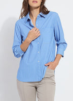 Lyssé 3/4 Sleeve Cropped Schiffer