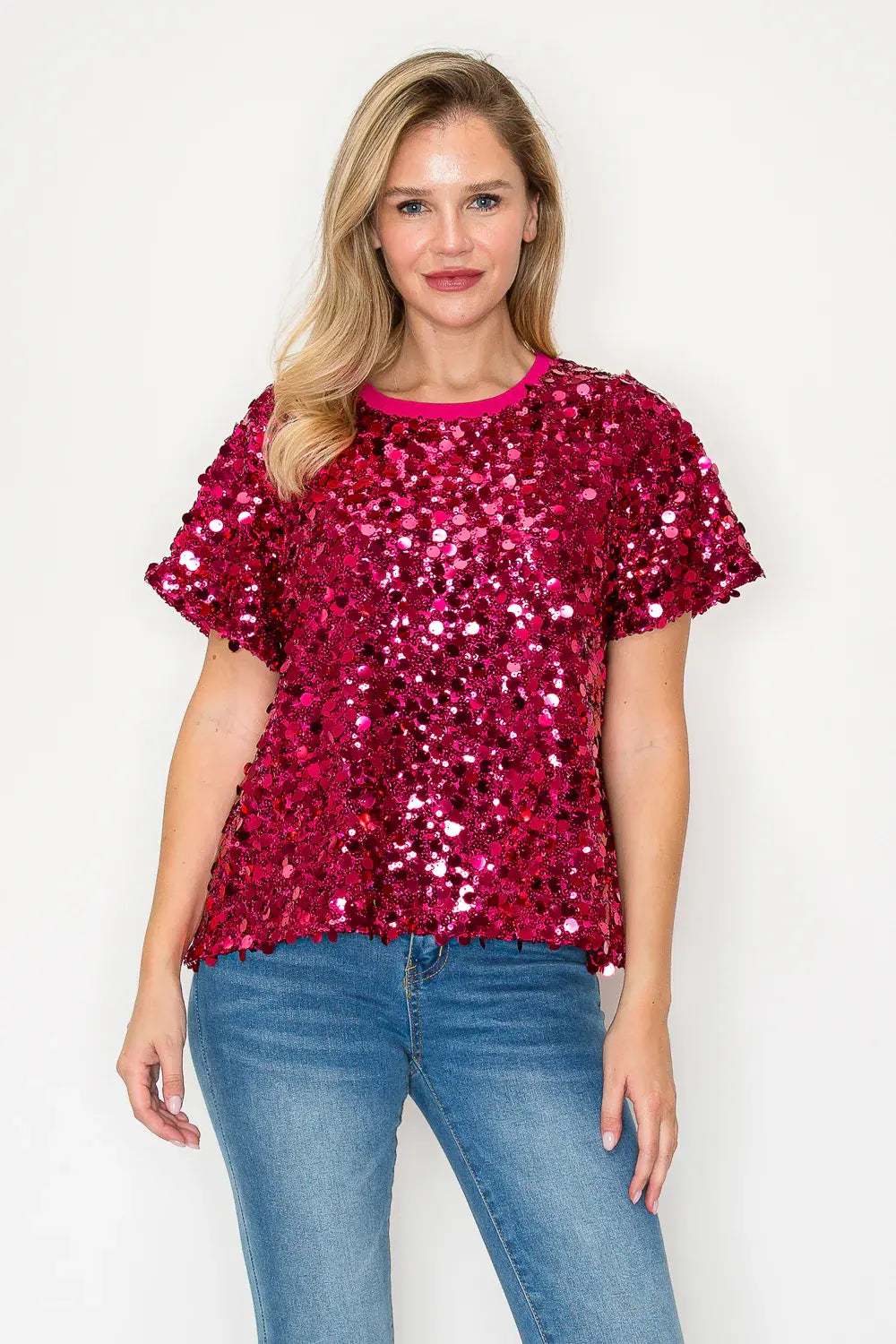 Joh Jeovanny Sequin Top