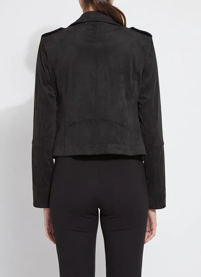 Lysse Amelia Moto Vegan Suede Jacket