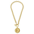 Susan Shaw Handcast Queen Elizabeth Coin Necklace