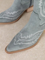 Ccocci Tess-M Western Embroidered Pointed Toe Tall Boots