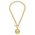 Susan Shaw Queen Coin Toggle Necklace