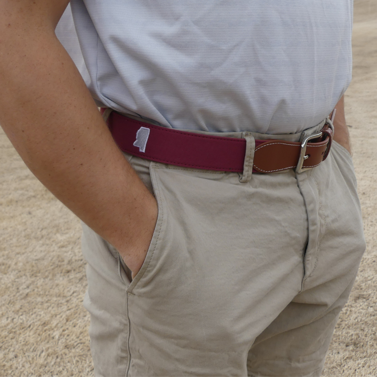 Roostas The Junction Embroidered Belt