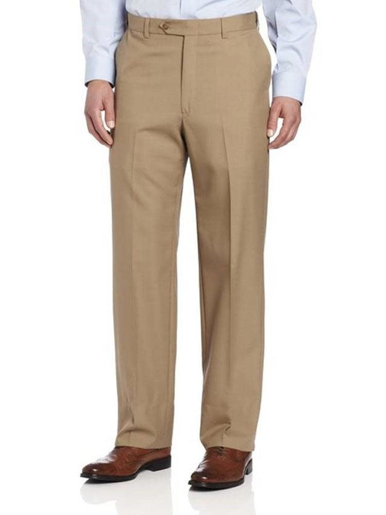 Ascott Browne Flat Front Wool Blend Pants