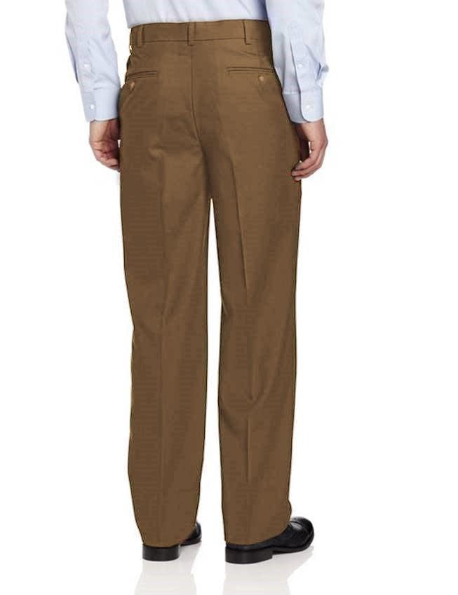 Ascott Browne Flat Front Wool Blend Pants