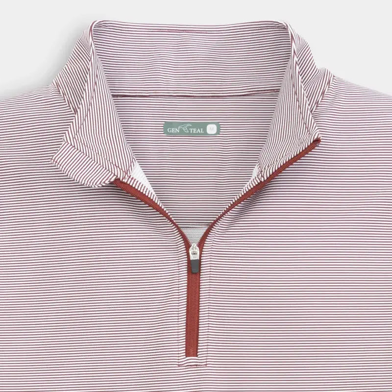 GenTeal Mississippi State Pinstripe Venture Performance Quarter-Zip