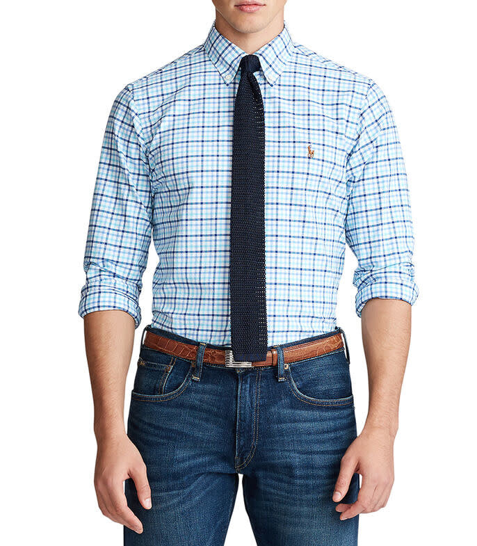 Polo Ralph Lauren Plaid/Tattersall Oxford Classic Fit Shirt