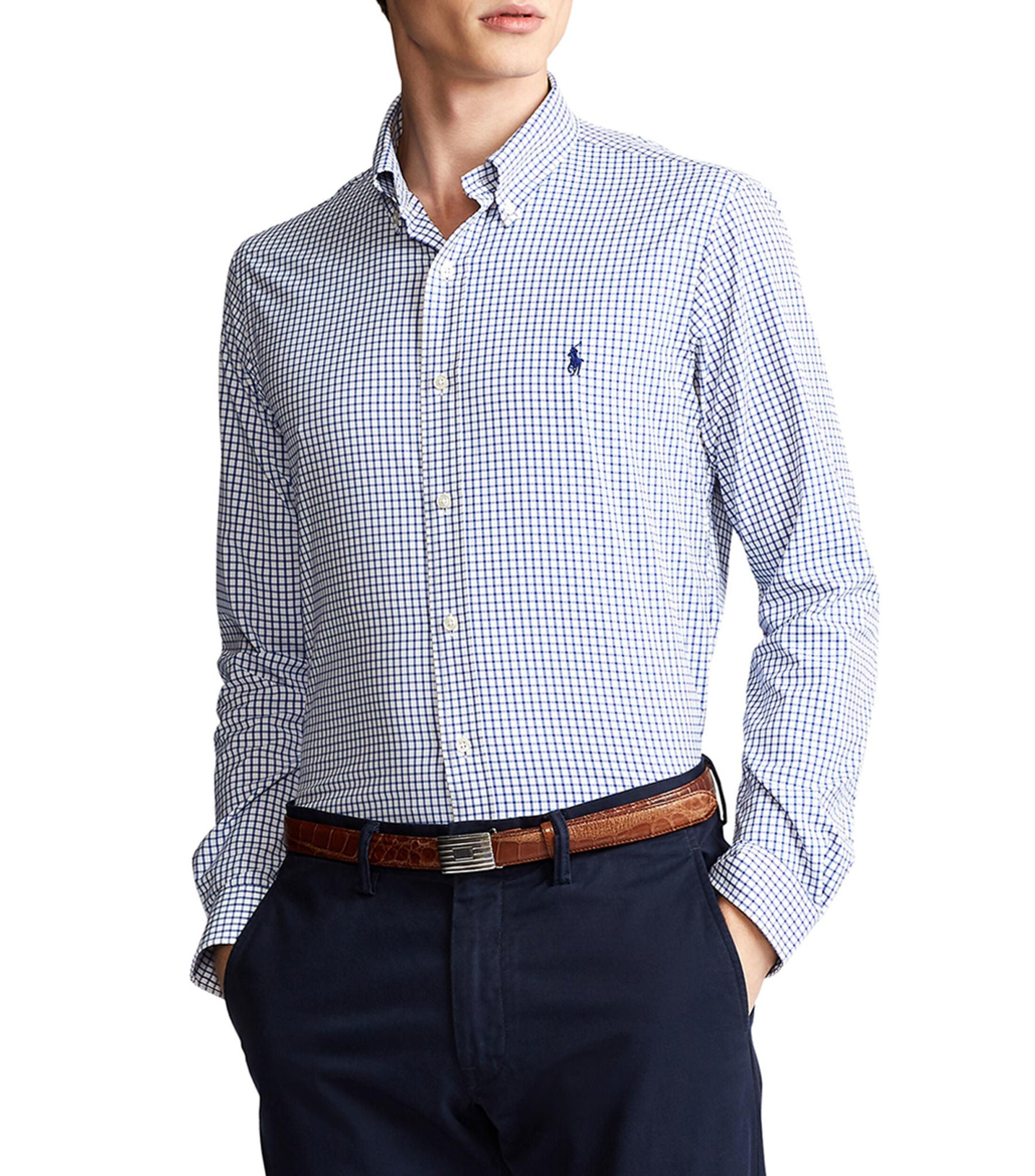 PRL Classic Fit Twill Performance Sport Shirt