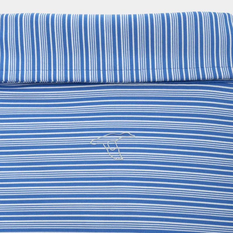 GenTeal Apparel Campus Stripe Performance Polo