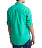 PRL Garment Dyed Classic Fit Oxford Shirt