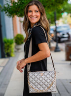 Caroline Hill - Ariana Crossbody Black Pearl DQ