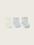 Barefoot Dreams 3 Pair Infant Socks