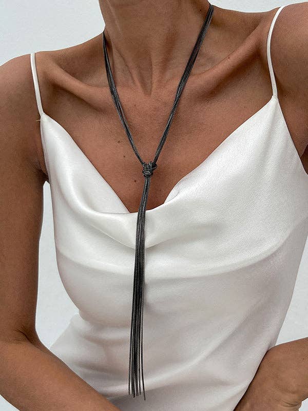 VividLux  Tasseled Necklaces Accessories