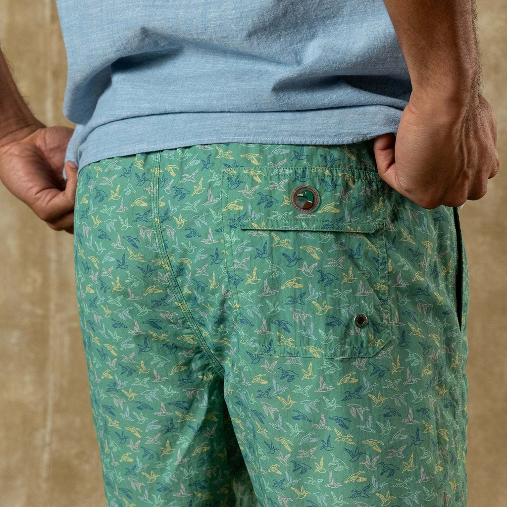 Duck Head 6" Print Sailport Swim Short