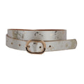 Most Wanted Gold Shimmer Glam Leather Belt