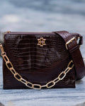 Caroline Hill - Ariana Crossbody Chocolate EC