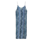 RD Style Striped Tie Dye Maxi Dress