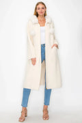 Joh Suraya Knitted Brushed Coat