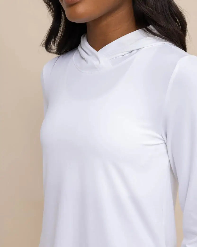 Southern Tide - W LS Linley Brrrilliant Perf Hoodie 2