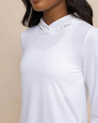 Southern Tide - W LS Linley Brrrilliant Perf Hoodie 2