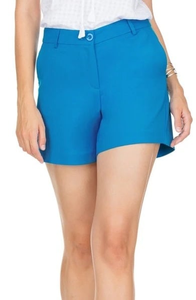 Jade Melody Tam Side-Round Solid Shorts