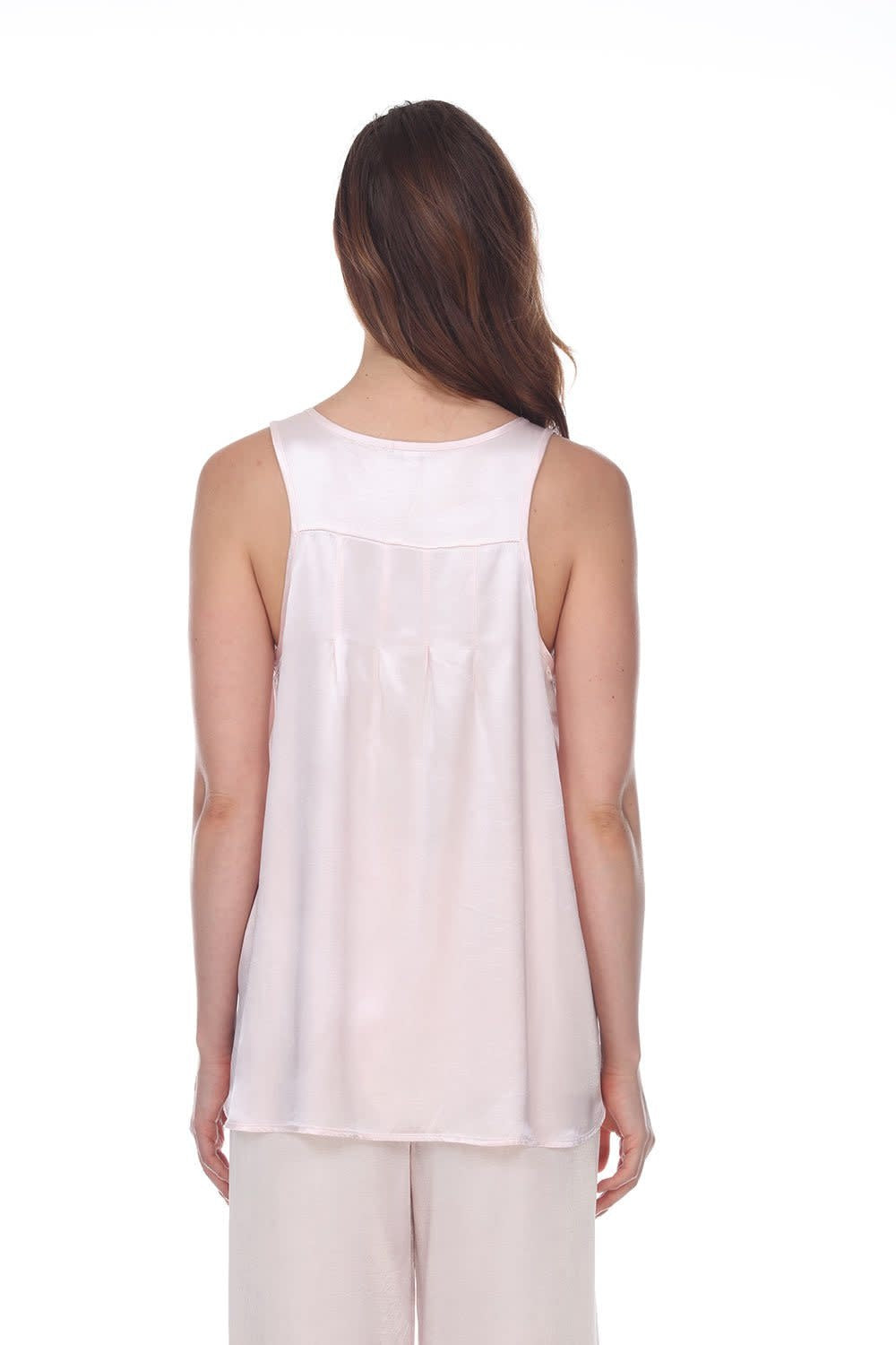 PJ Harlow Laura Satin Racerback Swing Tank