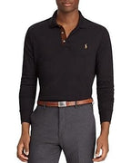 Pima Soft Touch Long Sleeve Polo Shirt
