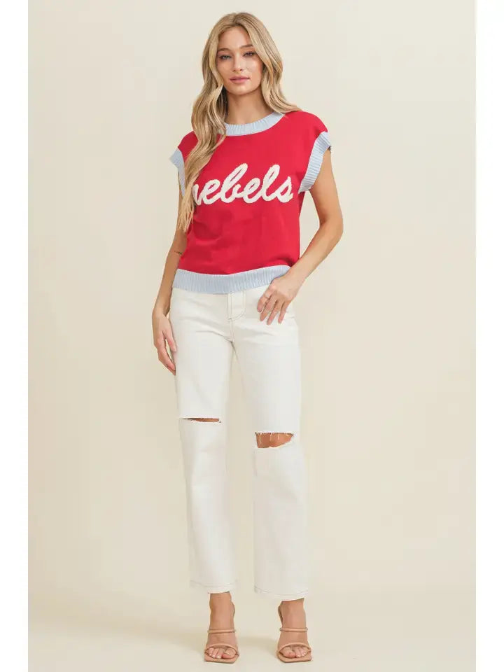 Cloud Ten Rebels Game Day Knit Sweater