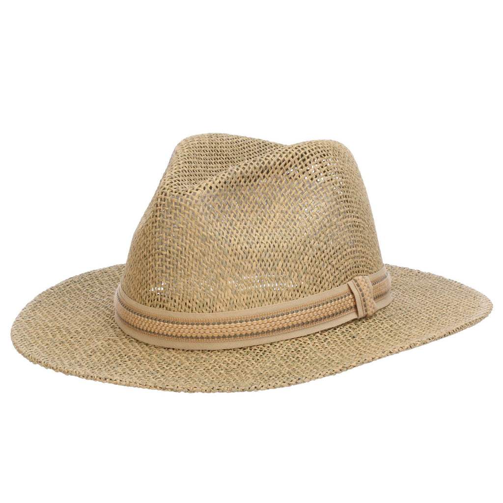 Dorfman Hat Co - Straw Safari Hat- Latitude