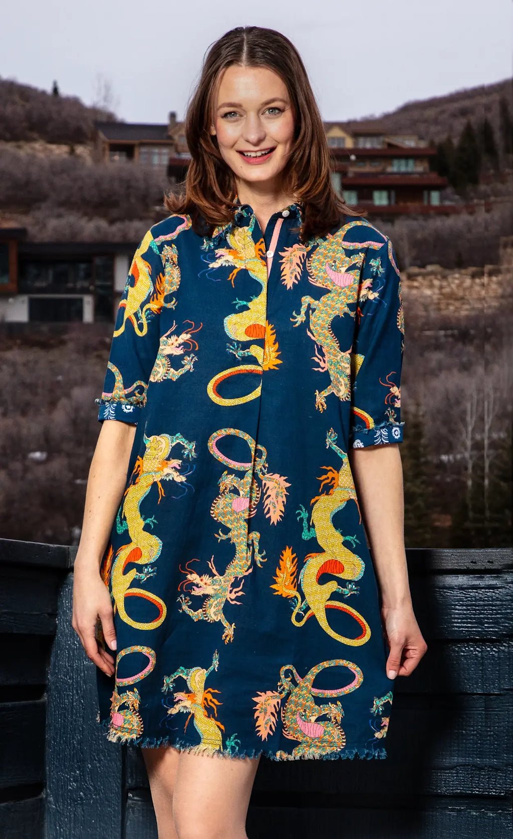 Dizzy Lizzie Dragon Chatham Dress