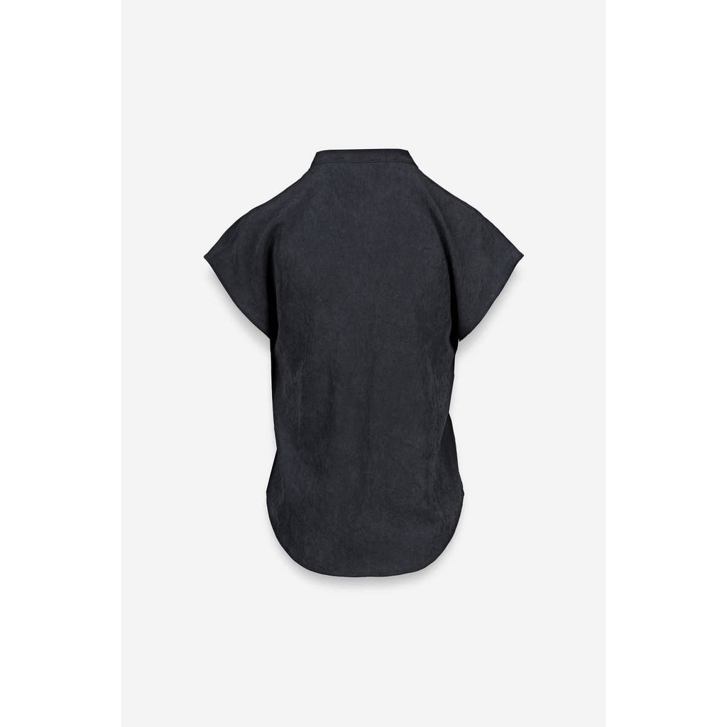 Naked Zebra - Soft Matte Drop Shoulder Blouse