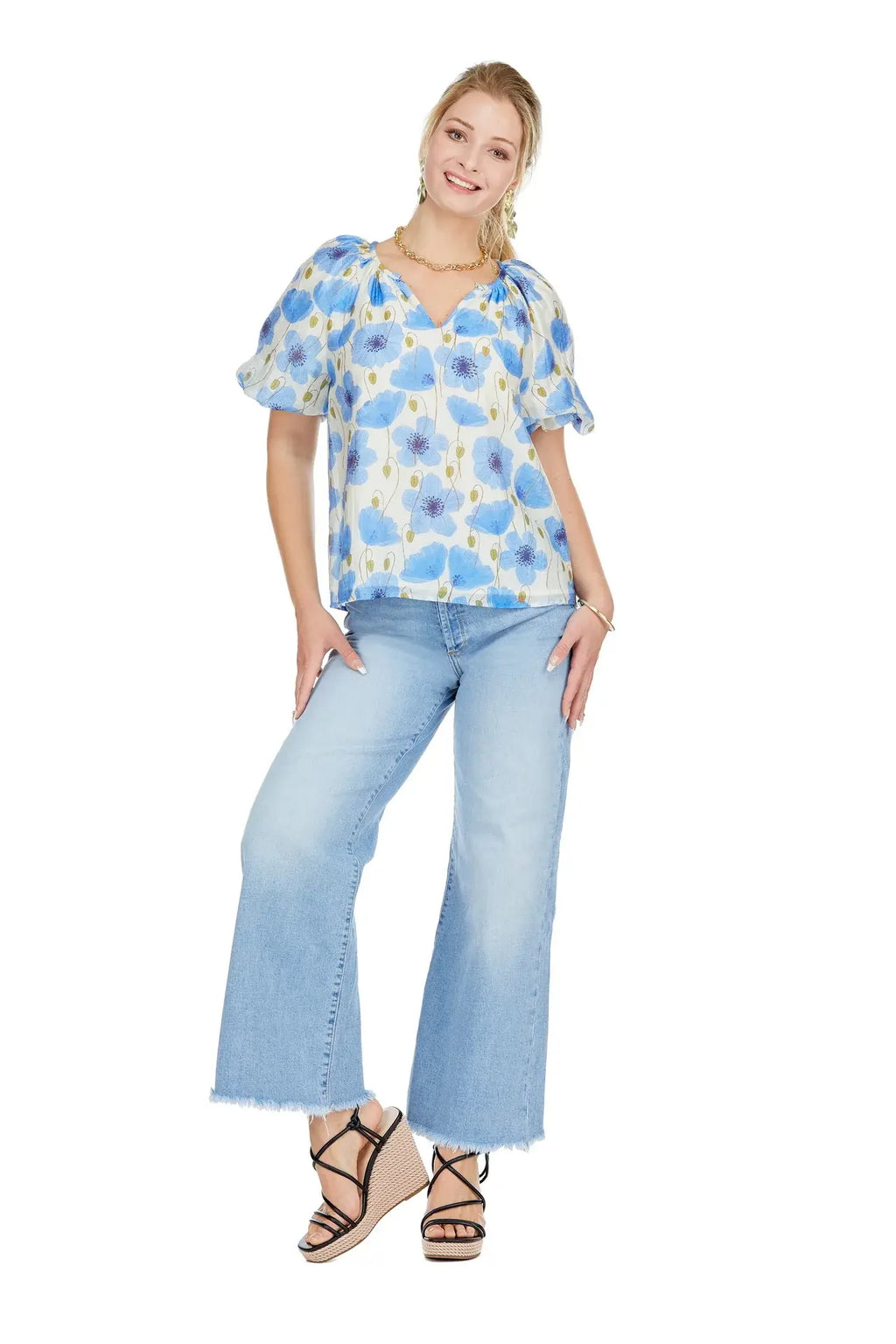 Joy Joy Peasant Top