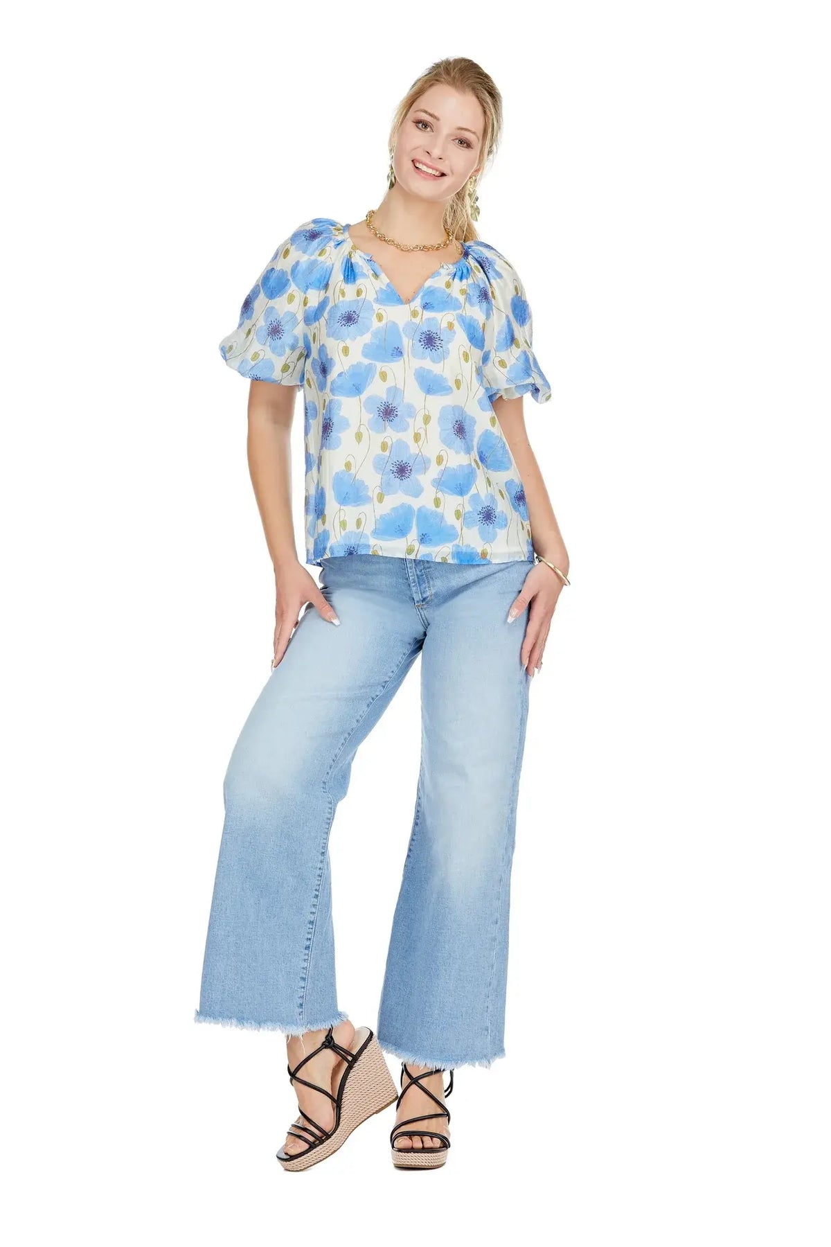 Joy Joy Peasant Top