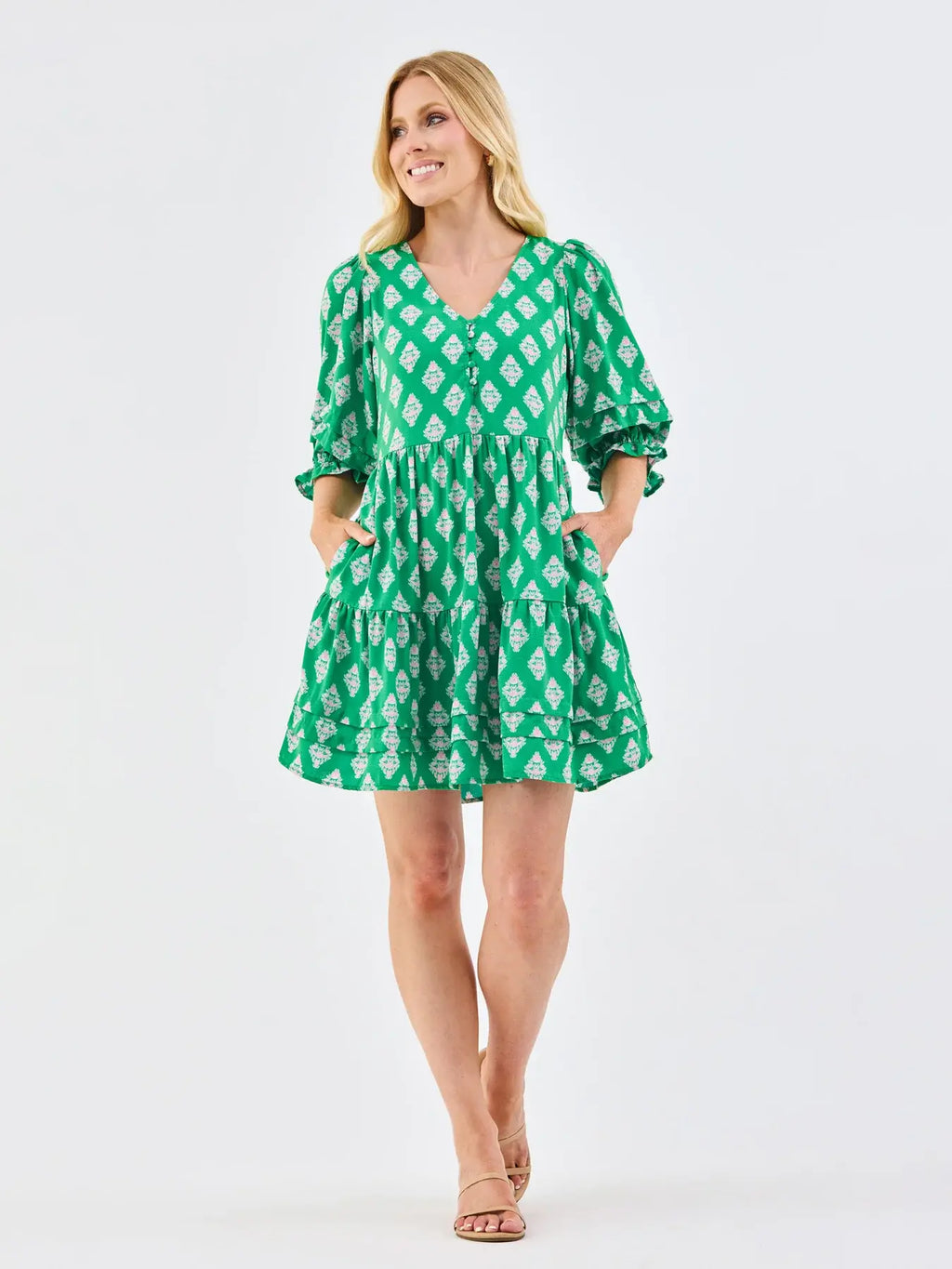 Mary Square Raya Dress